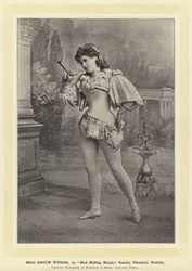 Miss Edith Wynne, dans Le Petit Chaperon Rouge, Gaiety Theatre, Dublin