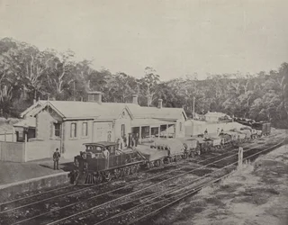 Gare de Mount Lofty, Chemin de Fer d