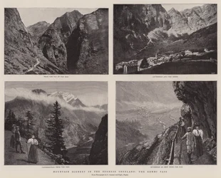 Paysage de montagne dans l