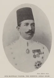 Notre visiteur égyptien, le Khédive, Abbas Hilmi