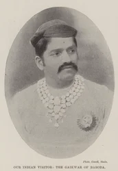Notre visiteur indien, le Gaikwar de Baroda