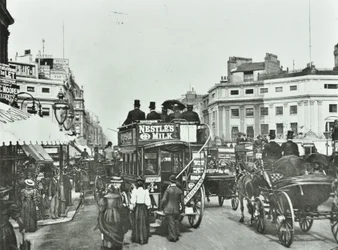 Oxford Circus, Westminster LB : vue vers l