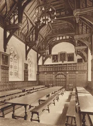 Oxford : Oriel College, la salle