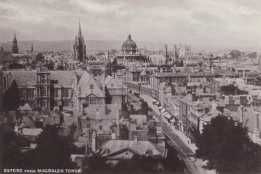 Oxford depuis la tour de Magdalen