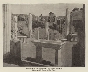 Péristyle de la maison d