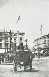 Piccadilly Circus, Westminster : vue vers Regent Street, 1890