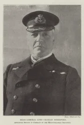 Contre-amiral Lord Charles Beresford, nommé second commandant de l