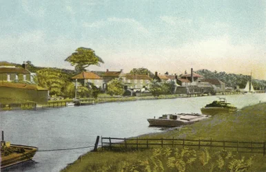 Reedham, depuis le pont ferroviaire