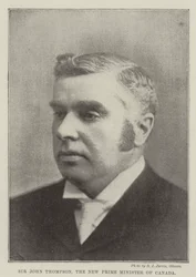 Sir John Thompson, le nouveau premier ministre du Canada
