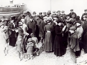 Suffragettes à Hastings, 1908
