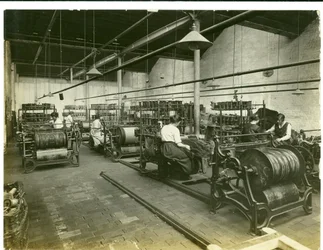 Réglage de tapisserie, usine Hughes n°2, 1923