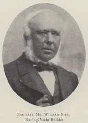 Feu M. William Fife, constructeur de yachts de course