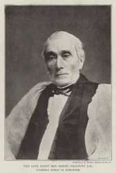 Feu le très révérend Henry Philpott, DD, ancien évêque de Worcester