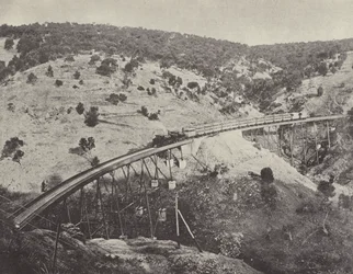 Viaduc sur la ligne de chemin de fer Adélaïde-Melbourne