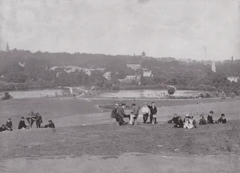 Vue depuis Parliament Hill, regardant vers le nord-ouest