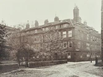 Vue de Clifford Inn, City of London, 1885