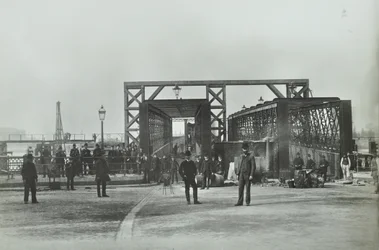 Vue du ferry de Woolwich, 1889