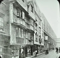 Wych Street, Westminster : vue vers l