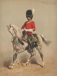 2e Dragons, Royal Scots Greys, Officier, Tenue de Revue