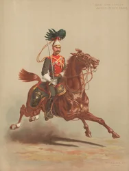 5e Royal Irish Lancers, Officier, Tenue de revue