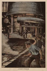 Un haut fourneau