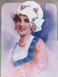 Une jeune fille hollandaise