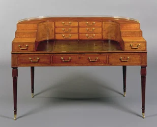 Bureau de la maison Carlton de George III, vers 1800