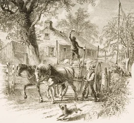 Une ferme au Kansas, de 