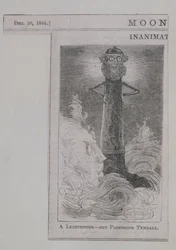 Un phare - pas le professeur Tyndall, de Moonshine, publié le 20 décembre 1884
