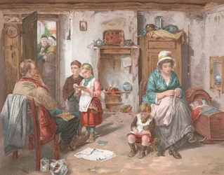 Un conseil scolaire dans un cottage