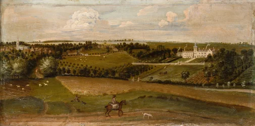 Vue de Walgrave Hall