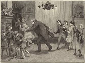 Une partie de plaisir après le dîner