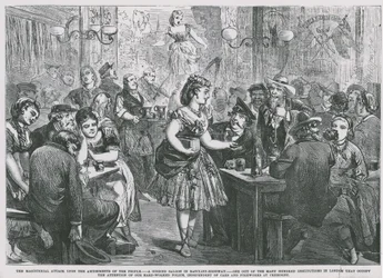 Un salon de chant à Ratcliff Highway
