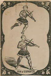 Musiciens acrobatiques : John Lee et Stephen Lee