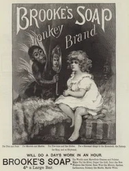 Publicité, savon de Brooke