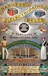 Publicité pour les ceintures électropathiques 