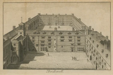 Vue aérienne du palais de Bridewell