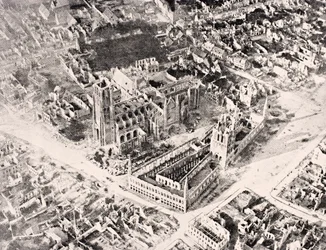 Vue aérienne d