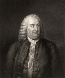 Albert de Haller, gravé par W. Holl, tiré de «The National Portrait Gallery, Volume III», publié vers 1820