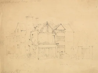 Un vieux bâtiment à Putney, Londres