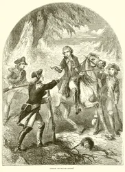 Arrestation du major André