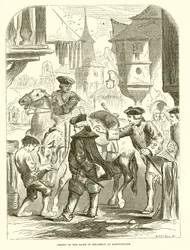 Arrestation du duc de Belle-Isle à Elbingerode