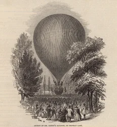 Ascension du ballon de M. Green, lundi dernier