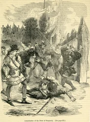 Assassinat du duc de Bourgogne, tiré de l