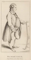 Bambridge, sous-directeur de la prison de la flotte