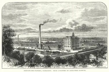 Fonderie Bridgewater, Patricroft (gravure)