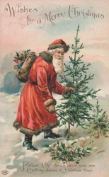 Carte de Noël britannique