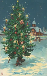 Carte de Noël britannique
