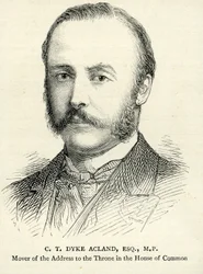C. T. Dyke Acland Illustration de The Graphic 17 février 1883