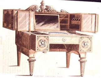 Coffret de toilette, planche 136 de Ackermann
